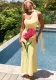 Women’s Elegant Halter Neck Floral Print Maxi Dress