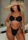 Women’s Swimwear High-Waist Sexy Bikini Set Low-Back Swimsuit