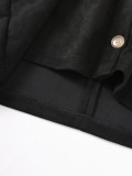 Women button skirt