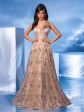 Women V Neck sexy long dress embroidered fishtail Formal Party evening dress