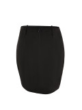 Women button skirt