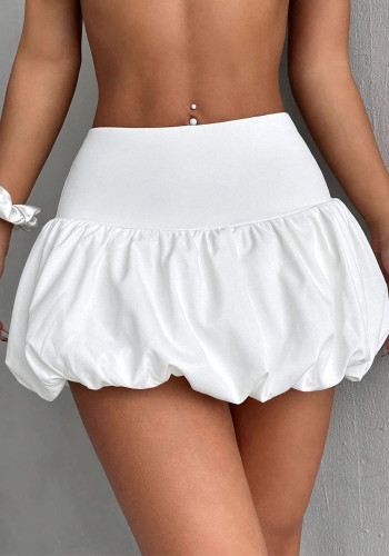 Women's Sexy bubble Mini Skirt