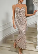 Women Party Sexy Sequin Strap Dress