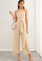 Women Sexy Backless Jumpsuit