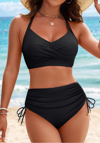 Women cross-strap sexy bikini Two Pieces swimsuit