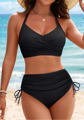 Women cross-strap sexy bikini Two Pieces swimsuit