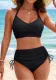Women cross-strap sexy bikini Two Pieces swimsuit