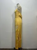 Chic Low Back Mesh Patchwork strap Summer Dress