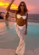 Women sexy bikini lace Swimwear  three-piece