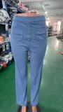 Women Casual Stretchy Pocket Pants
