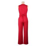 Women vest and vest two piece set