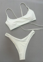 Women Bikini Sexy Tie-Dye Two Pieces Swimwear