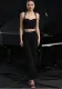 Women Summer Casual lace Suspender Top and Bell Bottom Long Pants Two-piece Set
