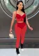Women Sexy Mesh Patchwork Bra Top and Pants Two-piece Set