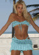 Women Spring and Summer Sexy Suspender Lace-Up Pleated Solid Skirt Three-Piece
