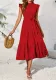Women Summer Holidays Ruffle Layered Cake Dress