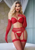 Women Hollow Sexy Lingerie Set