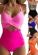 Sexy Lace-Up One-Piece Hollow Back Swimsuit