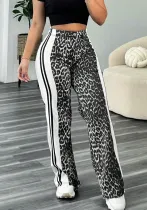 Women's Casual leopard trousers