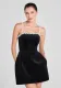 Women sexy beaded beaded suspender dress