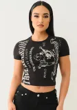 Women Print Short Sleeve Top T-shirt