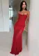 Women Strapless Backless Gathered Mesh Dress