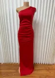 Women Slash Shoulder Off Shoulder Sexy Backless Bodycon Dress