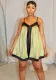Women Elegant Sexy Strapless V-Neck Patchwork Contrast Strap Dress