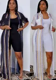 Women Sexy See-Through Mesh Breathable Casual Short-sleeved Shirt Dress