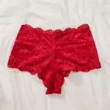 Women Sleepwear Slit Lace Sexy Lingerie Two Piece Set
