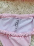 Women Sexy Solid One Shoulder Lace-Up Bikini Swimsuit Three-Piece