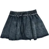 Women Denim Jacket and Skirt Two Piece Set