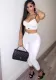 Sexy Moon Vest Pants Set