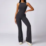 Women Sports Yoga Sleeveless Jumpsuits