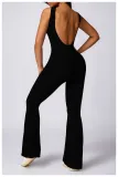 Women Sports Yoga Sleeveless Jumpsuits