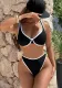 Contrast Women Two Pieces Bikini Sexy Swimsuit