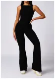 Women Sports Yoga Sleeveless Jumpsuits