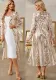 Sexy See-Through Mesh Sequin Long  Women's Coat