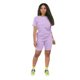 Solid color sports Casual two-piece Shorts Set