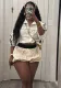 Women Summer Zipper Short Sleeve Crop Top and Bodycon Skirt Two Piece Set