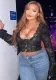 Plus Size Women Spring Summer Sexy Lace Cardigan Button Long Sleeve Crop Top