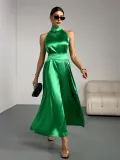Women Formal Party Wide-leg Jumpsuit