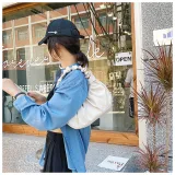 women Korean one-shoulder bag French bag fashion pleated handbag underarm bag