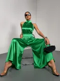 Women Formal Party Wide-leg Jumpsuit