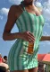 Women summer Casual Style striped print sleeveless suspender Bodycon Dress