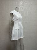 Women Solid Round Neck pocket dress