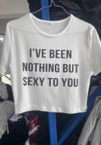 Women Print Short Sleeve Top