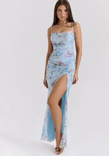 Women Suspender Sexy lace flower dress