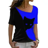 women print short sleeve T-shirt
