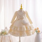 Girls' Puff Tulle Children's Dress Princess Dress Kids Dress
